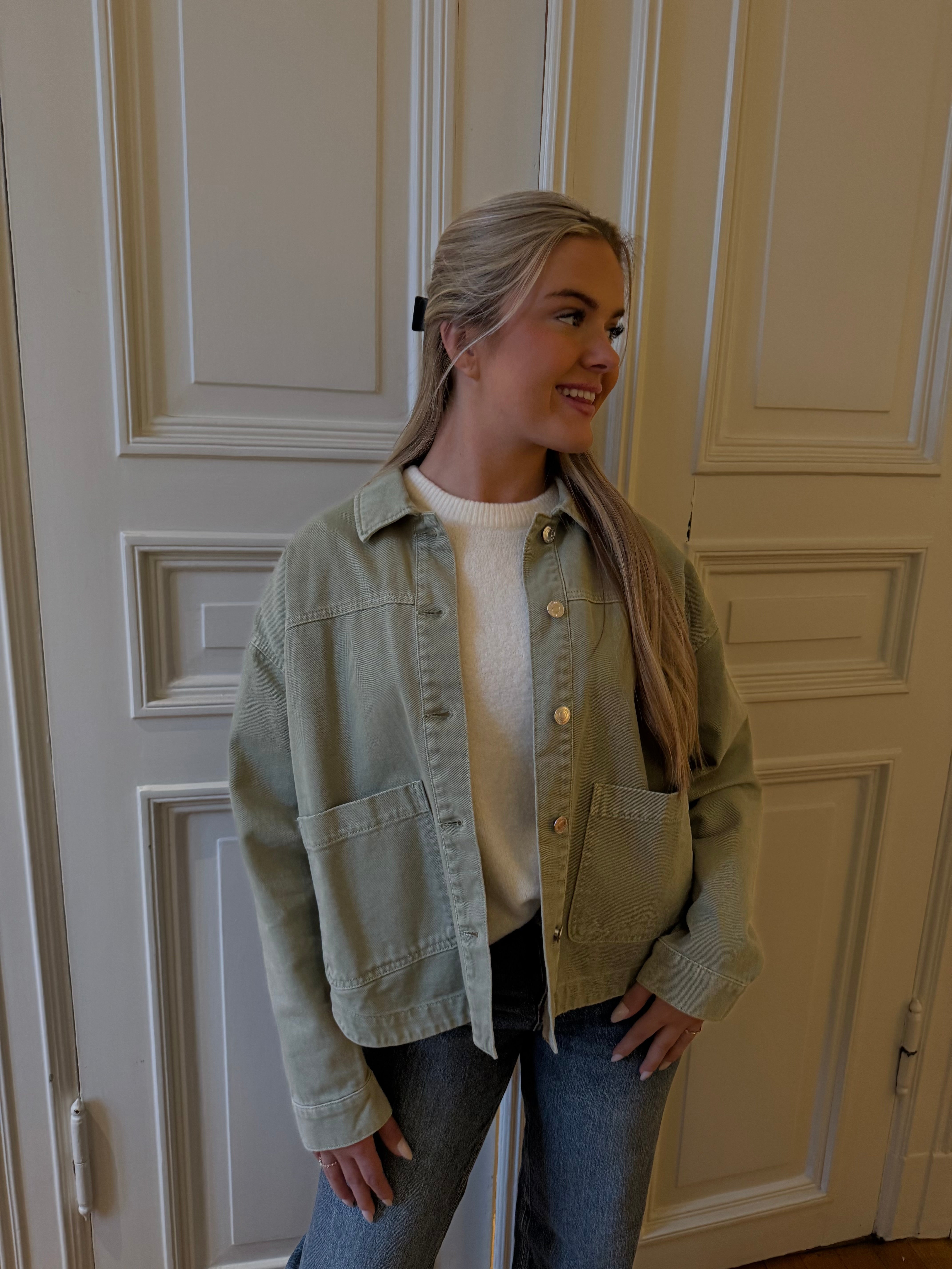 VMJAMIE Denim Jacket - Laurel Wreath